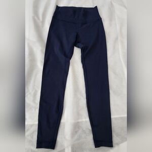Lululemon Athletica  Navy Blue  Leggings Size 8